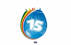 Ballonnen 15 Jaar (8st)