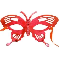 Masker Vlinder Rood