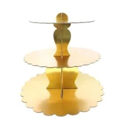 Kartonnen Étagère Metallic Goud