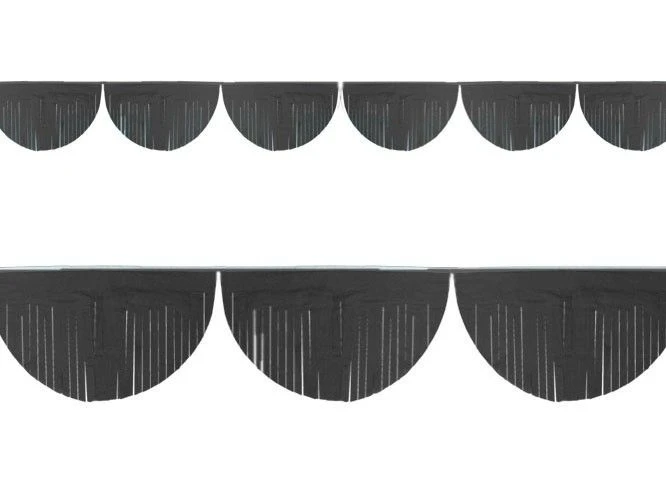 Slinger Fringe Zwart 1 Slinger Fringe Zwart