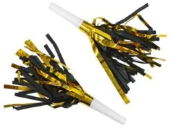 Tassel Toeter Zwart (6st)