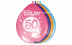 Ballonnen Sarah 50 (8st)