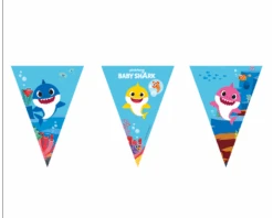 Vlaggenlijn Baby Shark (2,3m)