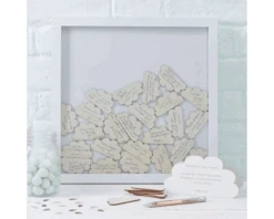 Wolken Gastenboek Frame Babyshower Ginger Ray