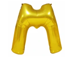 Folieballon M Goud (43cm)