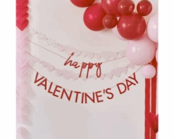 Slinger Happy Valentine's Day Red & Pink Ginger Ray