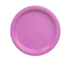 Kartonnen Bordjes Paars 18cm (20st)