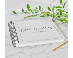 Gastenboek Our Wedding Zwart & Wit Ginger Ray