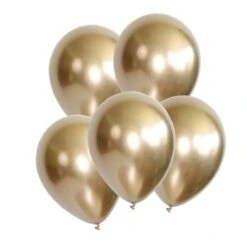 Chroom Ballonnen Goud (10st)