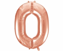 Folieballon 0 Roségoud XL
