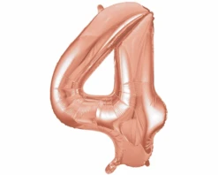 Folieballon 4 Roségoud XL
