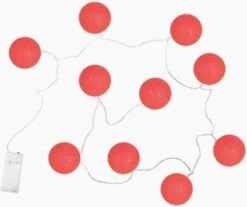 Lichtslinger Cottenball Rood