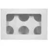 Cupcake Box 6 Wit