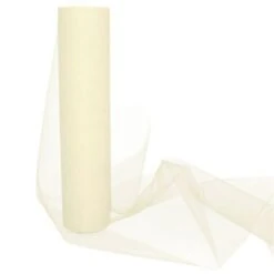 Tule Rol Creme 30cm (18m)