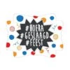 Deurbord Hoera Geslaagd Feest