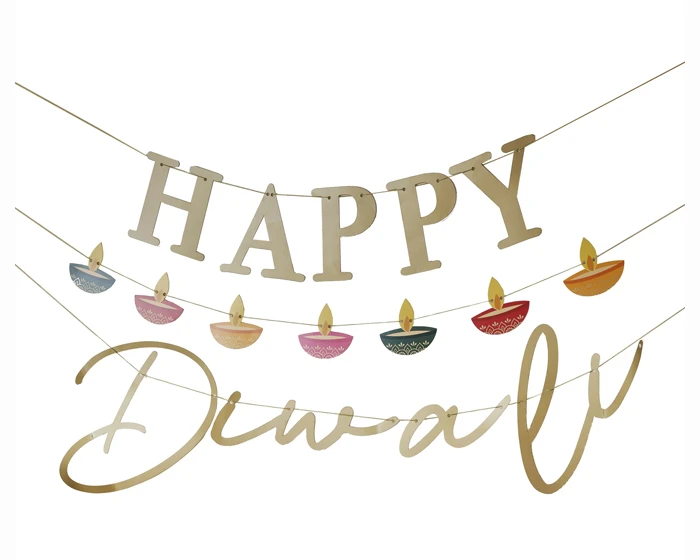 Slinger Happy Diwali Ginger Ray 2 Slinger Happy Diwali Ginger Ray - Afbeelding 2