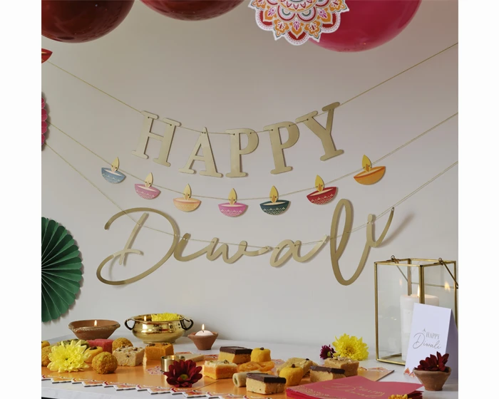 Slinger Happy Diwali Ginger Ray 1 Slinger Happy Diwali Ginger Ray