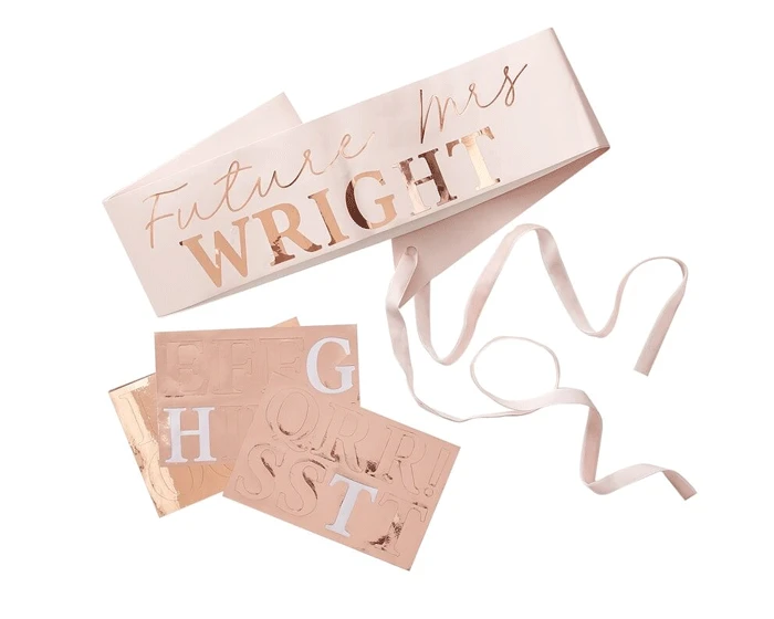 Sjerp Future Mrs Met Letterstickers Ginger Ray 1 Sjerp Future Mrs Met Letterstickers Ginger Ray