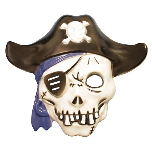 Piraat Skull Head Masker 1 Piraat Skull Head Masker