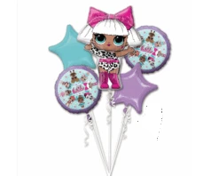 Folieballon Boeket L.O.L. Surprise (5st)