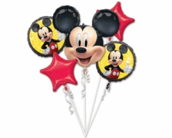 Folieballon Boeket Mickey Mouse (5st)