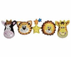 Folieballon Garland Jungle Dieren