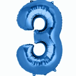 HELIUM Fballon 3 Blauw XL (alleen Afhalen)