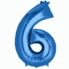 HELIUM Fballon 6 Blauw XL (alleen Afhalen)