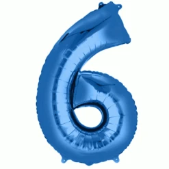 HELIUM Fballon 6 Blauw XL (alleen Afhalen)