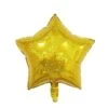 Folieballon Ster Holografisch Goud (45cm)