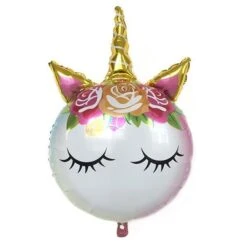 HELIUM Fballon Unicorn Wimpers (alleen Afhalen)