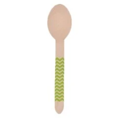 Houten Lepels Groen (10st)