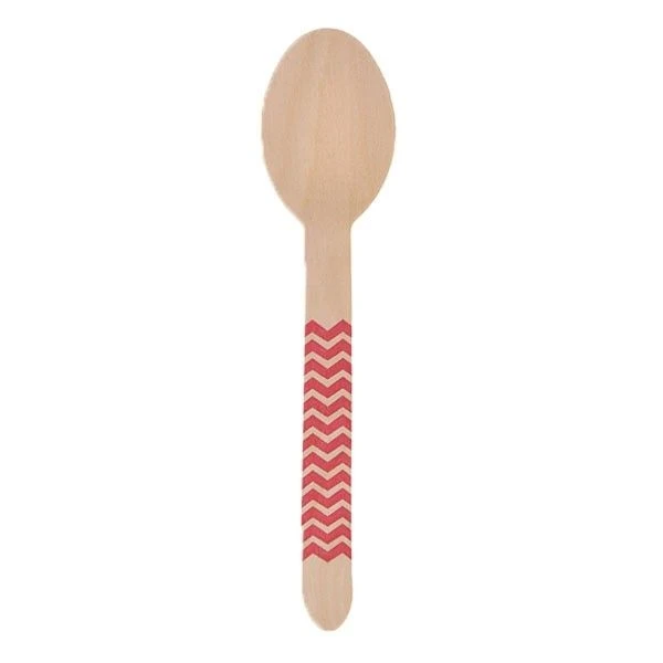 Houten Lepels Rood (10st) 1 Houten Lepels Rood (10st)