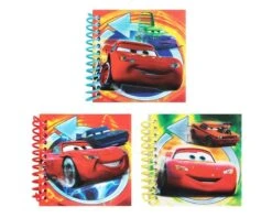 Notitieboekjes Disney Cars (3st)