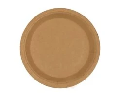 Kartonnen Borden Kraft 23cm (20st)