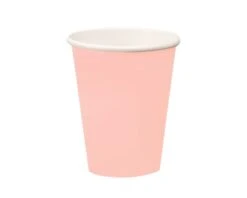 Kartonnen Bekertjes Roze (20st)