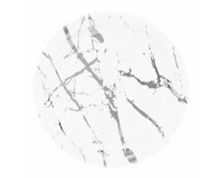 Kartonnen Borden Marble Zilver 23cm (20st)