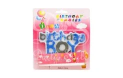 Verjaardagskaars Jongen