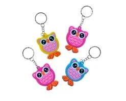 Sleutelhangers Uil (4st)