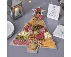 Serveerplank Kerstboom Zilver Ginger Ray