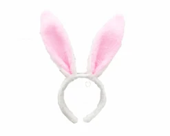 Diadeem Konijnenoren Roze