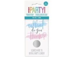 Gender Reveal Kraskaarten Boy (10st)