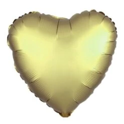 HELIUM Fballon Hart Matte Goud (alleen Afhalen)