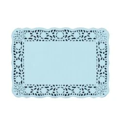 Onderlegger 25x35cm Blauw (10st)