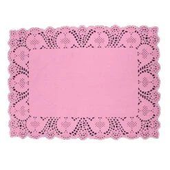 Onderlegger 30x40cm Roze (10st)