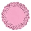 Onderlegger Rond Roze ø31cm (10st)