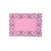Onderlegger 19x30cm Roze (10st)