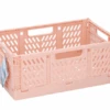 Alpina Opbergkrat Vouw Roze 30x20x12cm