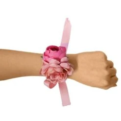 Polscorsage Bloem Roze