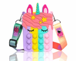 Pop It Unicorn Tasje (Assorti)